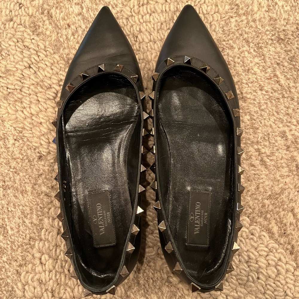 Valentino Black flats